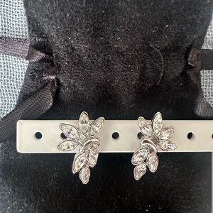 Rhinestone post earrings